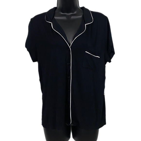NWT | Nordstrom Rack Short Sleeve Pajama Top Size Small - Picture 1 of 7